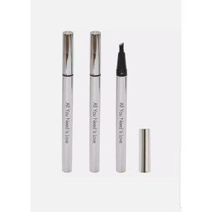 All You Need Is Love Tattoo Eyebrow Pen - Pack of 3 - Brown Love Light Cosmetics